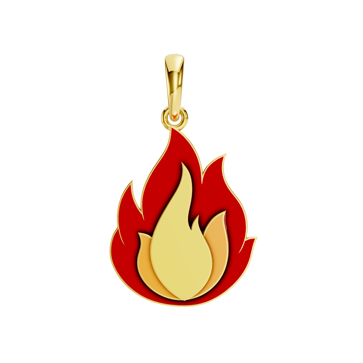 Ember Flame Charm