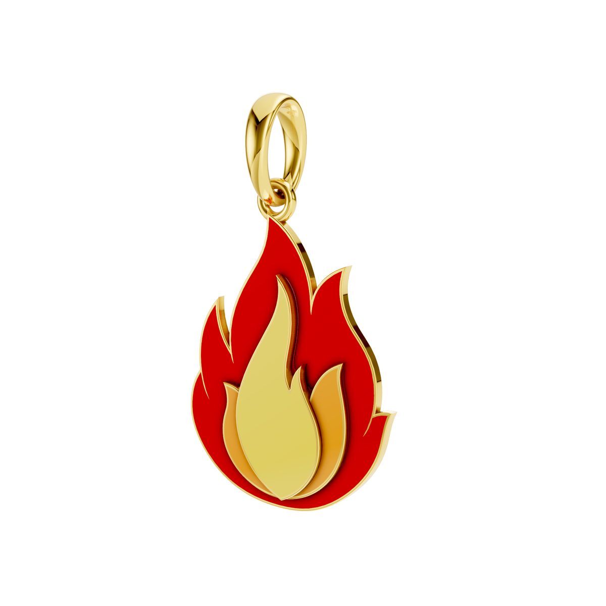 Ember Flame Charm