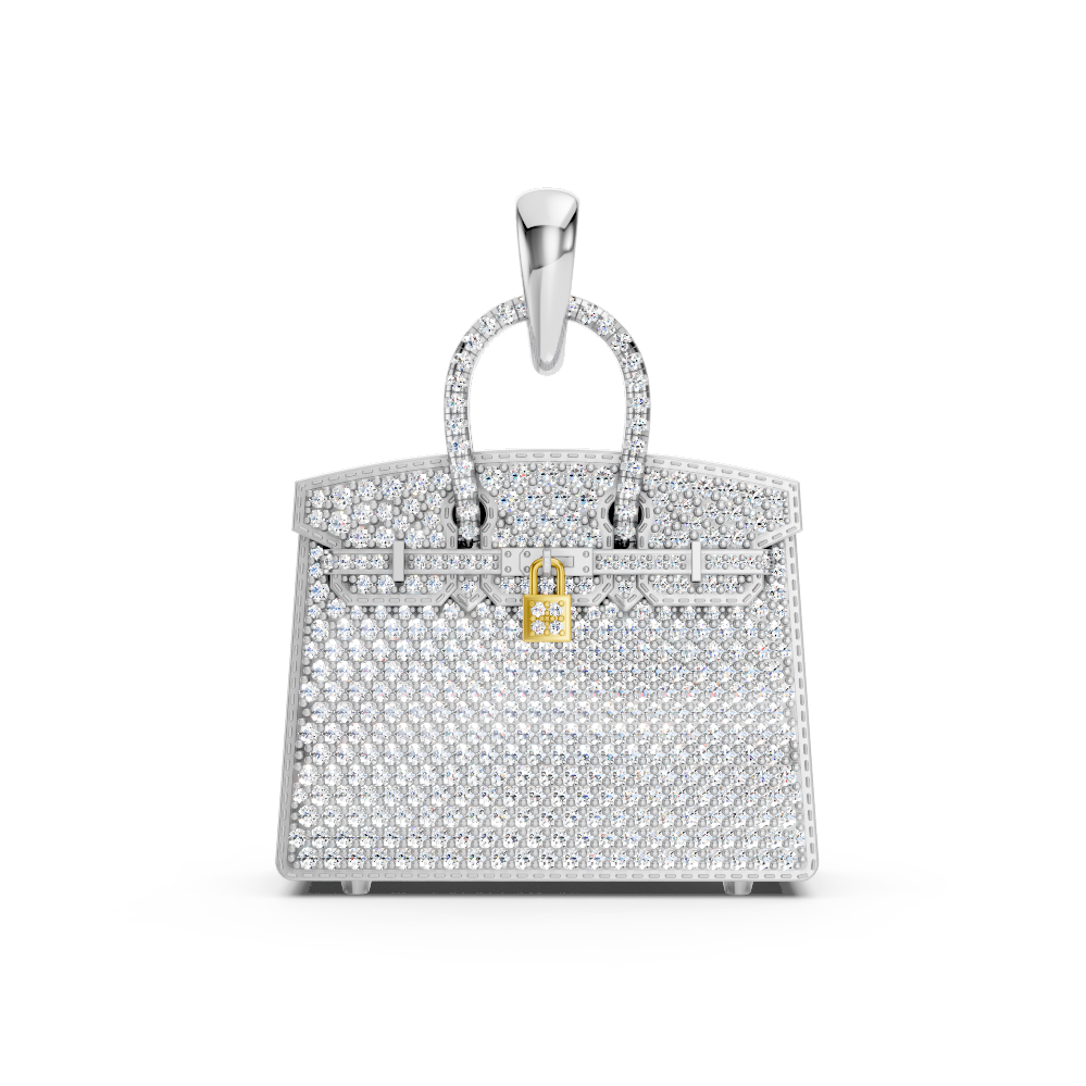The Icon Bag Charm Pavé