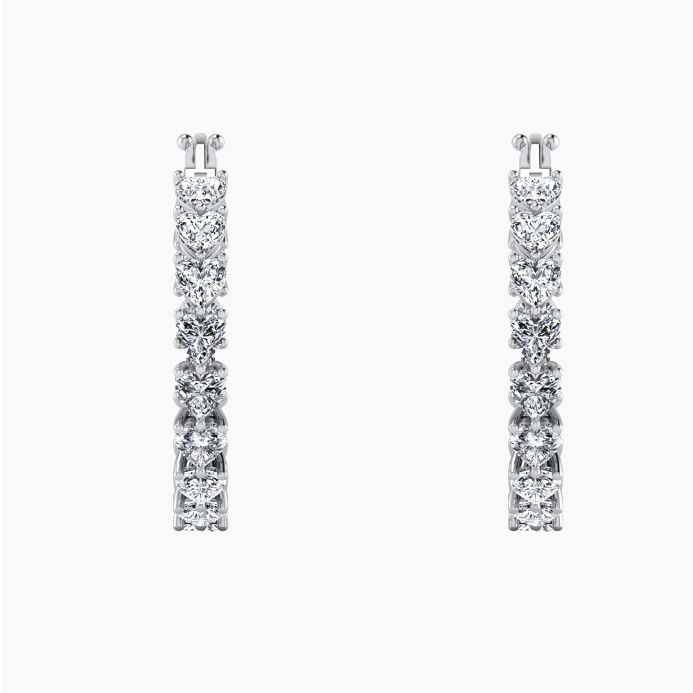 Amour Small Hoop Earrings