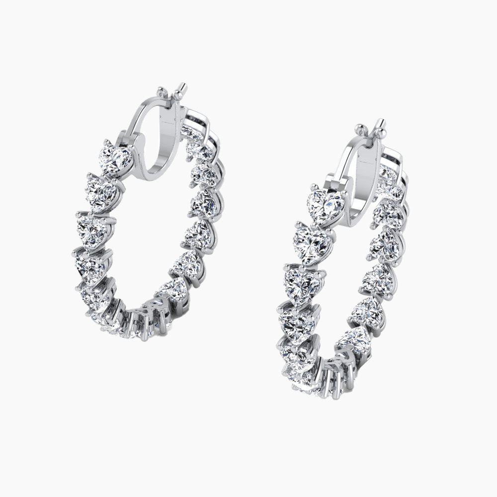 Amour Small Hoop Earrings