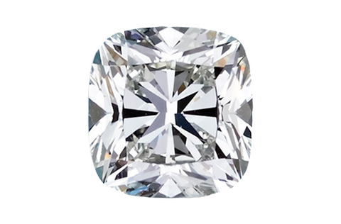 1 Carat / Natural Moissanite / Cushion