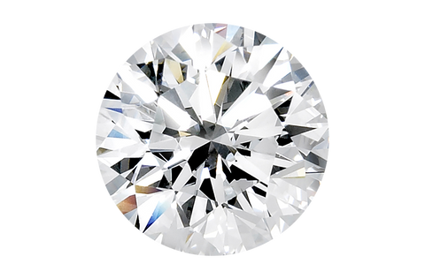 2 Carat / Natural Moissanite / Round