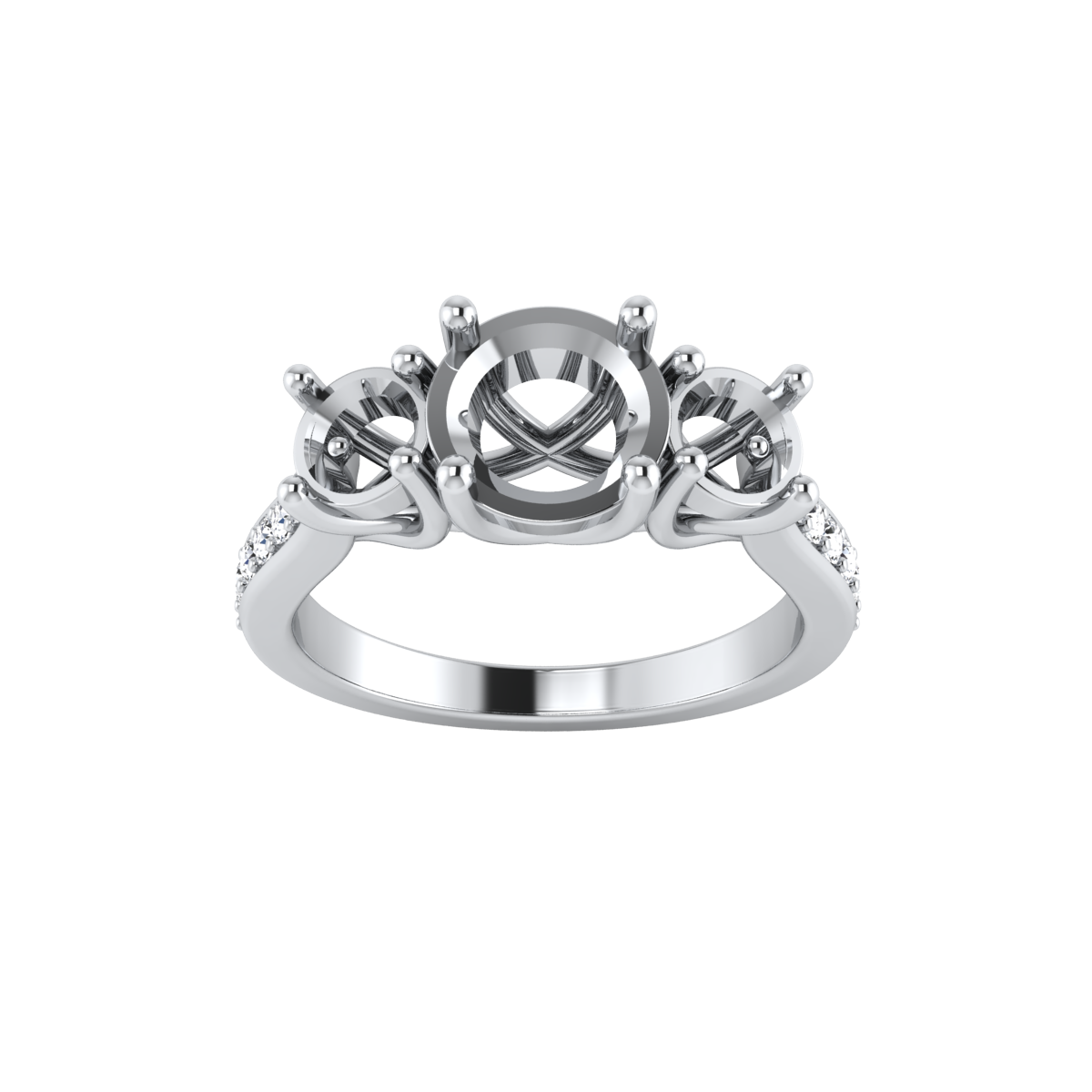 Round Semi-Mount Setting